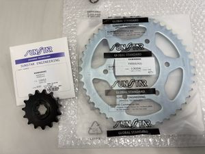 750SS MACHⅣ マッハ750 H2　前後スプロケセット サンスターSUNSTAR　新品セット！