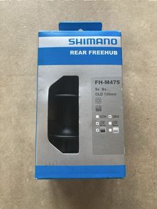 シマノ　リアハブ　FH-M475 8速9速　クリックリリース　36h ディスクブレーキ