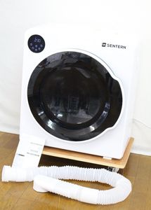 【ト石】 SENTERN 衣類乾燥機 ES325738AAA 標準乾燥容量6kg 左開き 通電確認済み EA184EW