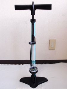 Bianchi ビアンキ 空気入れ ロードバイク用 圧力計付き / フロアポンプ エアー 自転車 サ