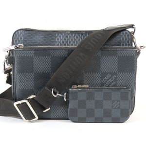 206001★1円スタート★LOUIS VUITTON ルイヴィトン 綺麗 トリオメッセンジャー 斜め掛けO
