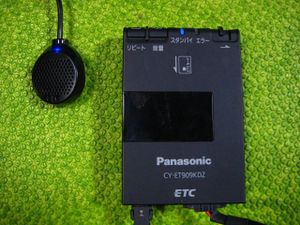 2014/3 パッソ KGC30 で使用 ETC パナソニック 音声タイプ ET-909KDZ 普通車登録