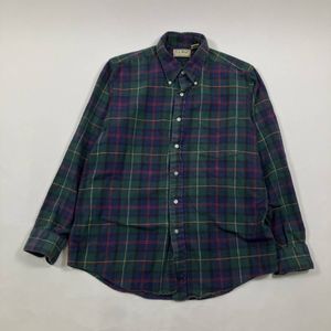★ USA製 ヴィンテージ L.L.Bean エルエルビーン 長袖シャツ ネルシャツ トップス アウト