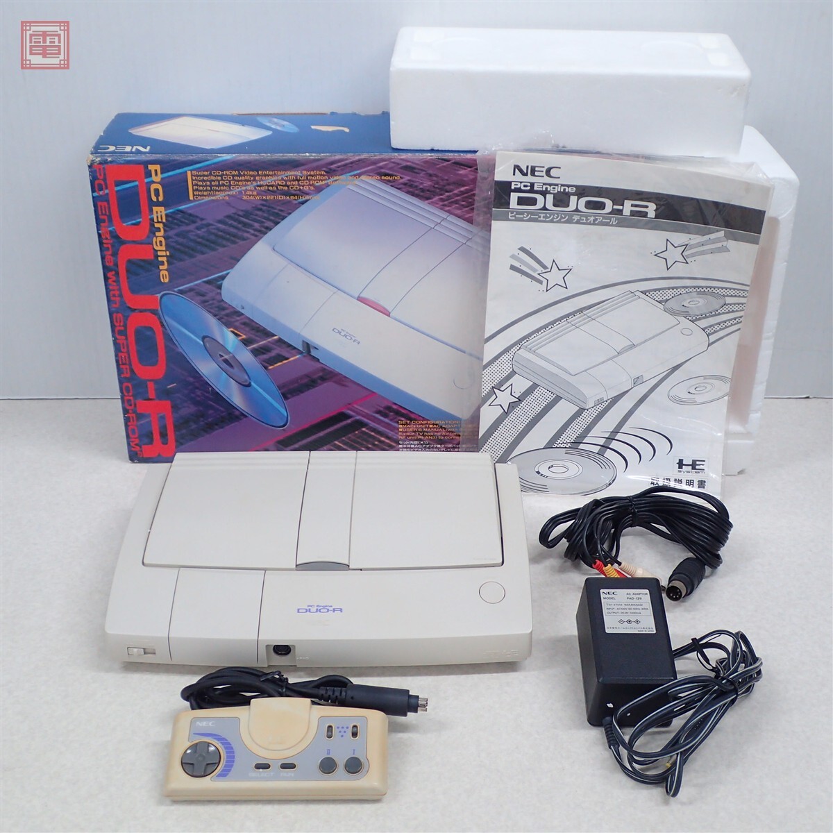 ジャンク NEC PC Engine DUO-RX PCE-DUORX PCエンジン Duo-RX