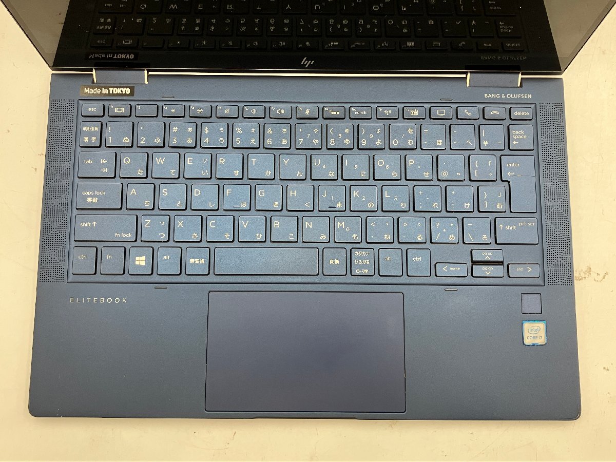 ハード王】1円～/ノート/HP Elite Dragonfly/Corei7-不明/メモリ不明