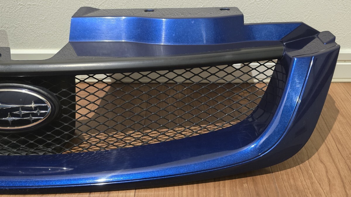 SUBARU 純正 フロントグリル ブルー スバル 純正OP エクシーガ メッシュグリル E8H J1017YC200