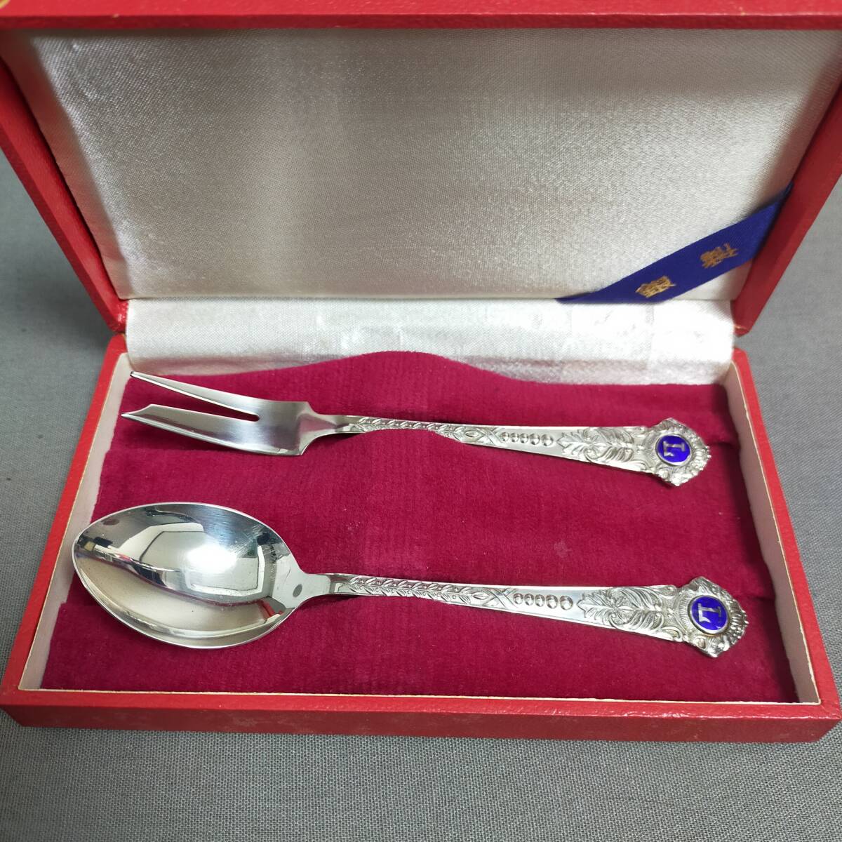 583/4 GJ81159 SILVER950 銀 カトラリー スプーン フォーク vintage