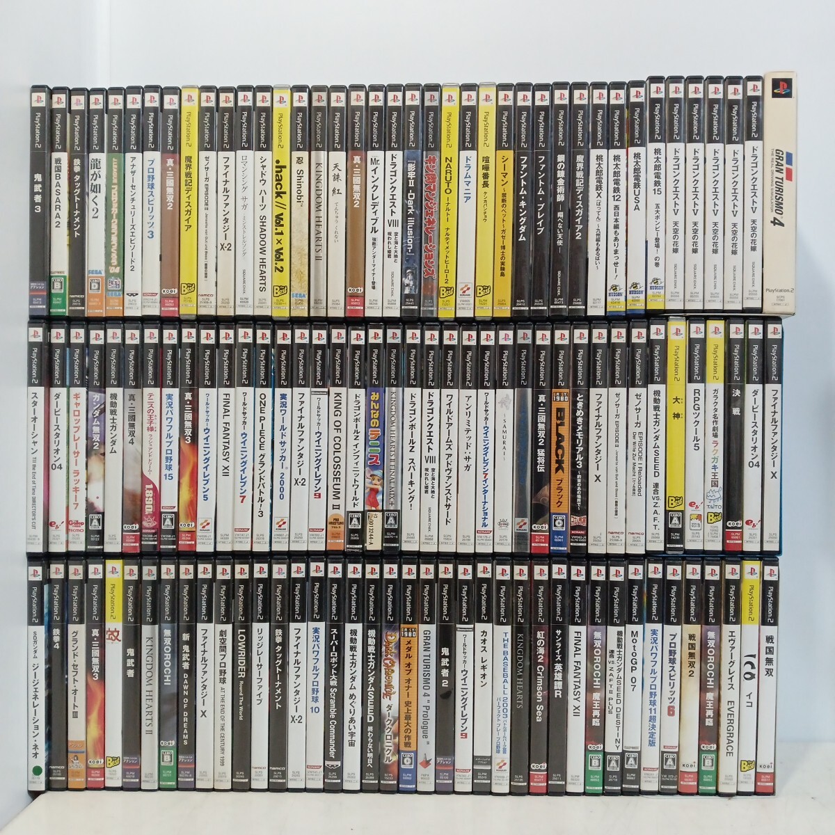 3☆PS2ソフト [ジャンク]まとめ☆120本 [未確認] PlayStation プレステ