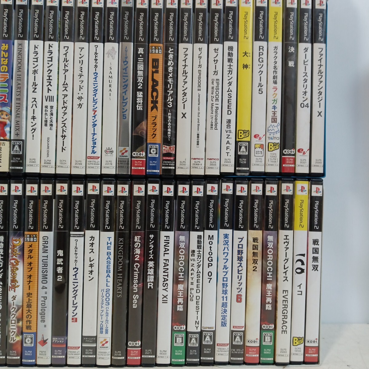 3☆PS2ソフト [ジャンク]まとめ☆120本 [未確認] PlayStation プレステ