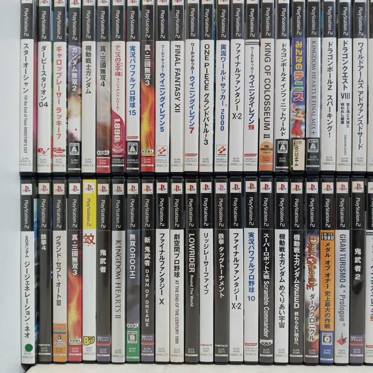 3☆PS2ソフト [ジャンク]まとめ☆120本 [未確認] PlayStation プレステ