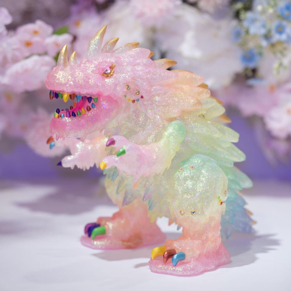 希少 国内5体 INSTINCTOY INC パープルフロッキー ソフビ The rainbow 🌈 among the stars will unlock your limitless
