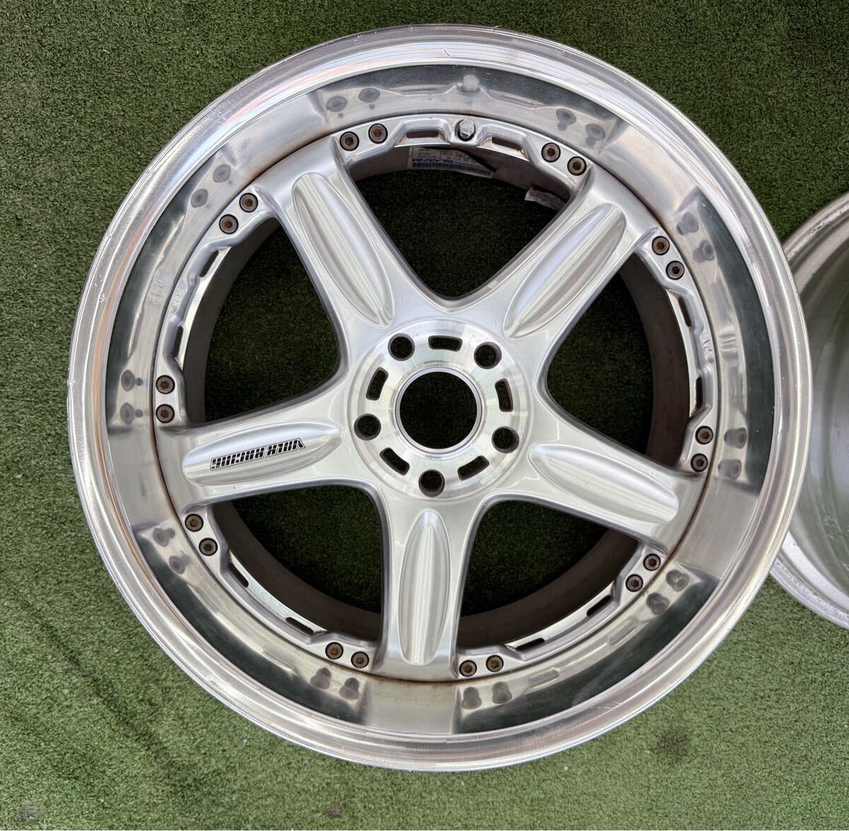 当時物 希少 レイズ RAYS VOLK RACING GT-C 18インチ 10J ＋19 PCD114