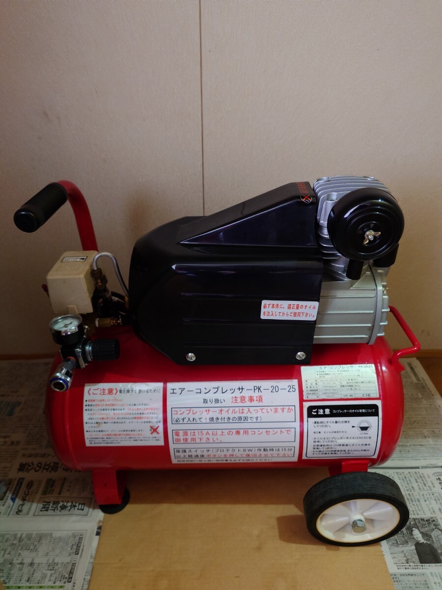 中古】ナカトミ オイルレスエアーコンプレッサー YCP-12 激安美品