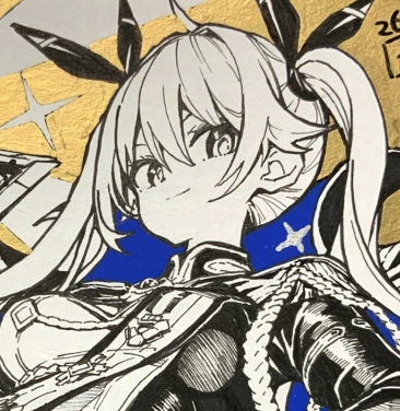 ばっしゃん　羽黒　大鳳　ミニ色紙　手描き　イラスト 手描きイラスト ミニ色紙 カオスゼロナイトメア ティペラの入札履歴