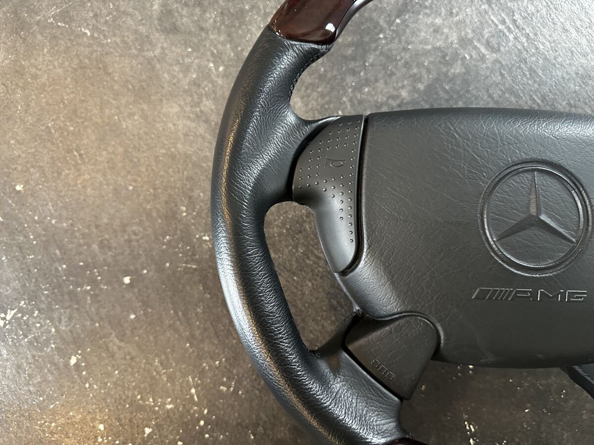 美品 純正 メルセデス ベンツ AMG ステアリング ハンドル R107 R129