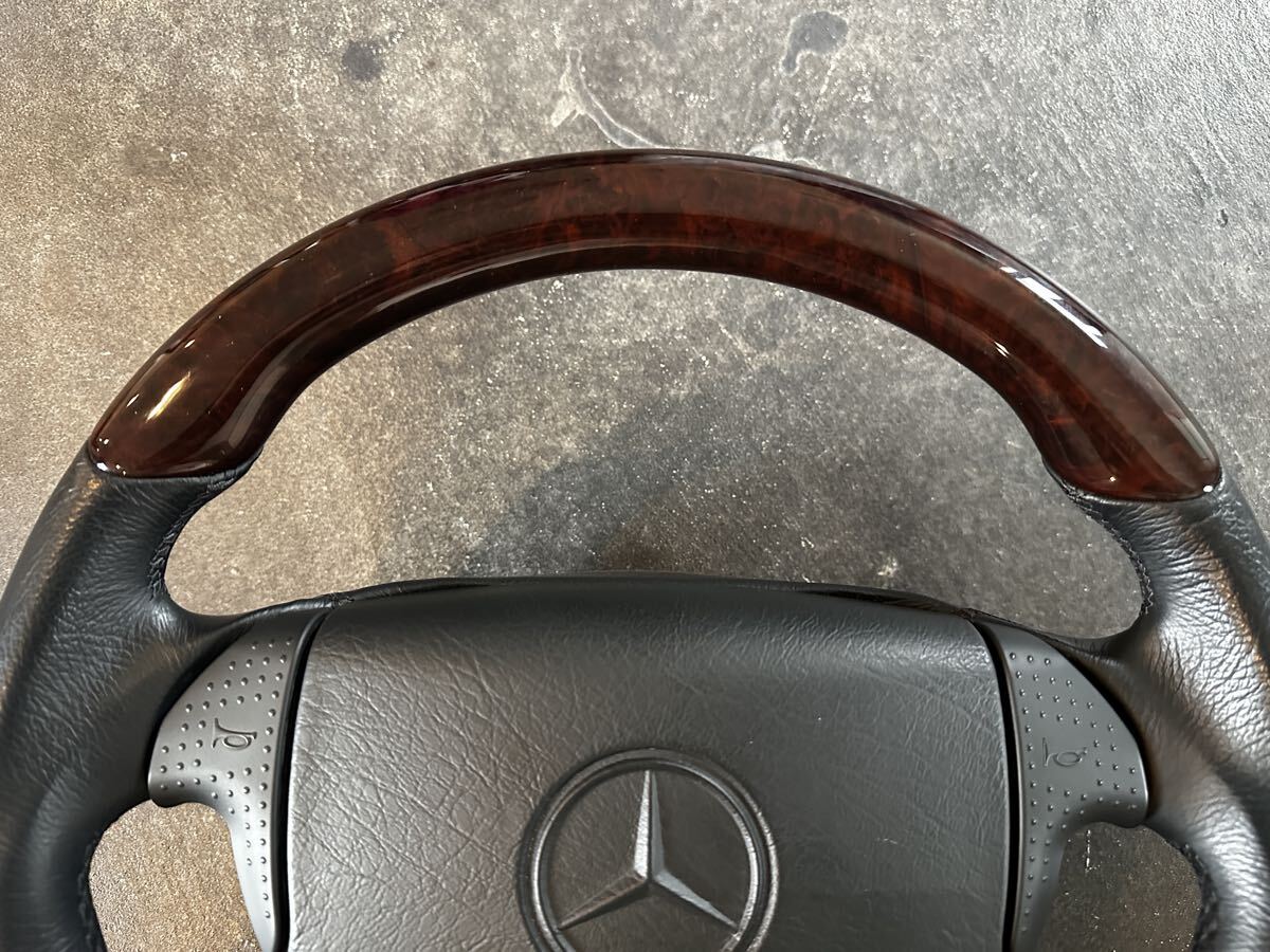美品 純正 メルセデス ベンツ AMG ステアリング ハンドル R107 R129