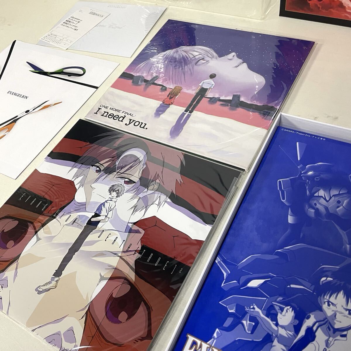 LD 未開封 新世紀エヴァンゲリオン 劇場版 初回限定版 帯付き レーザー