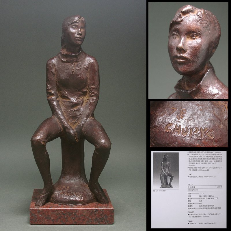 彫刻家 佐藤忠良 作 銅板レリーフ「翔」 額装 佐藤忠良の値段と価格推移は？｜73件の売買データから佐藤忠良の価値が
