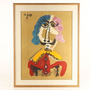 パブロ・ピカソ　Pablo Picasso　リトグラフ Pablo Picasso（パブロ・ピカソ）Le Gout du Bonheur 幸せの味 No.38