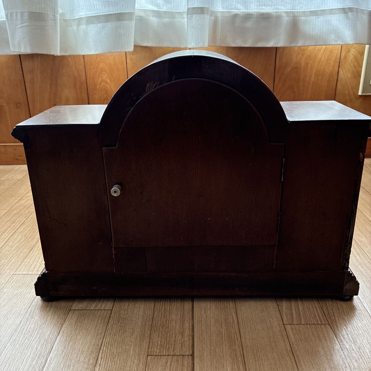 可動品　ユンハンス　ウエストミンスター　柱時計　チャイム ユンハンス置き時計 ウエストミンスターチャイム ゼンマイ式
