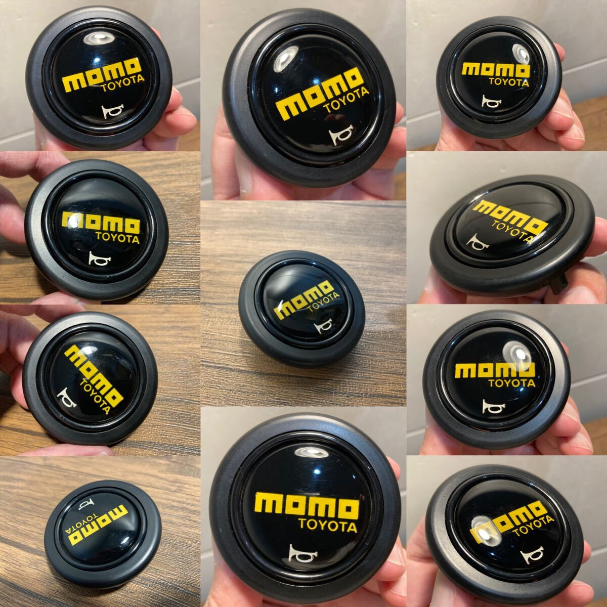 MOMOモモ TOYOTAトヨタ 純正オプション ステアリング ホーンボタン