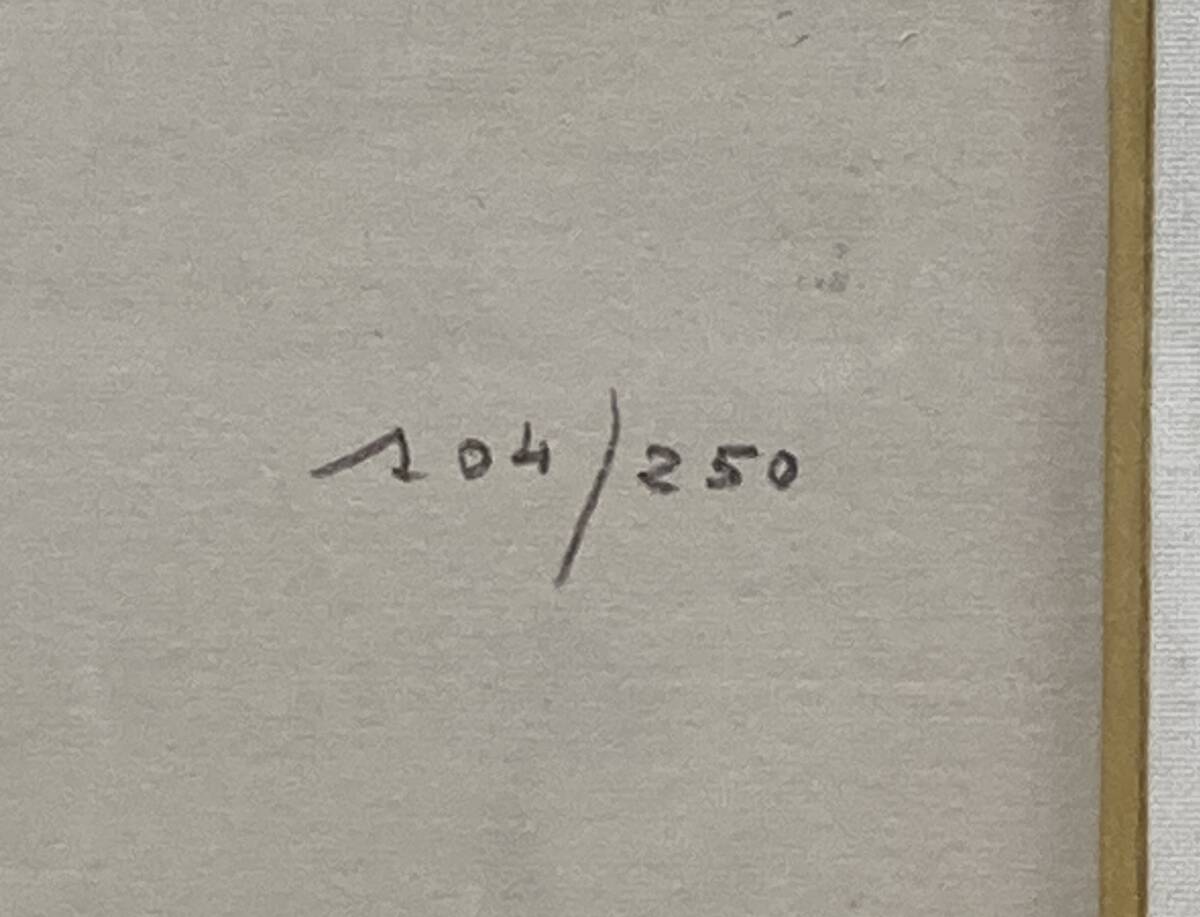藤田嗣治「アトリエの自画像」エッチング 直筆サイン 1923年