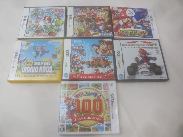 ゲーム ニンテンドー3DS ソフト 7点 マリオパーティ100 ミニゲーム