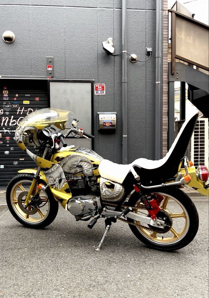 CB400T CB250T 角タンク用シート金具付き!!カワグチシート 40～50cm