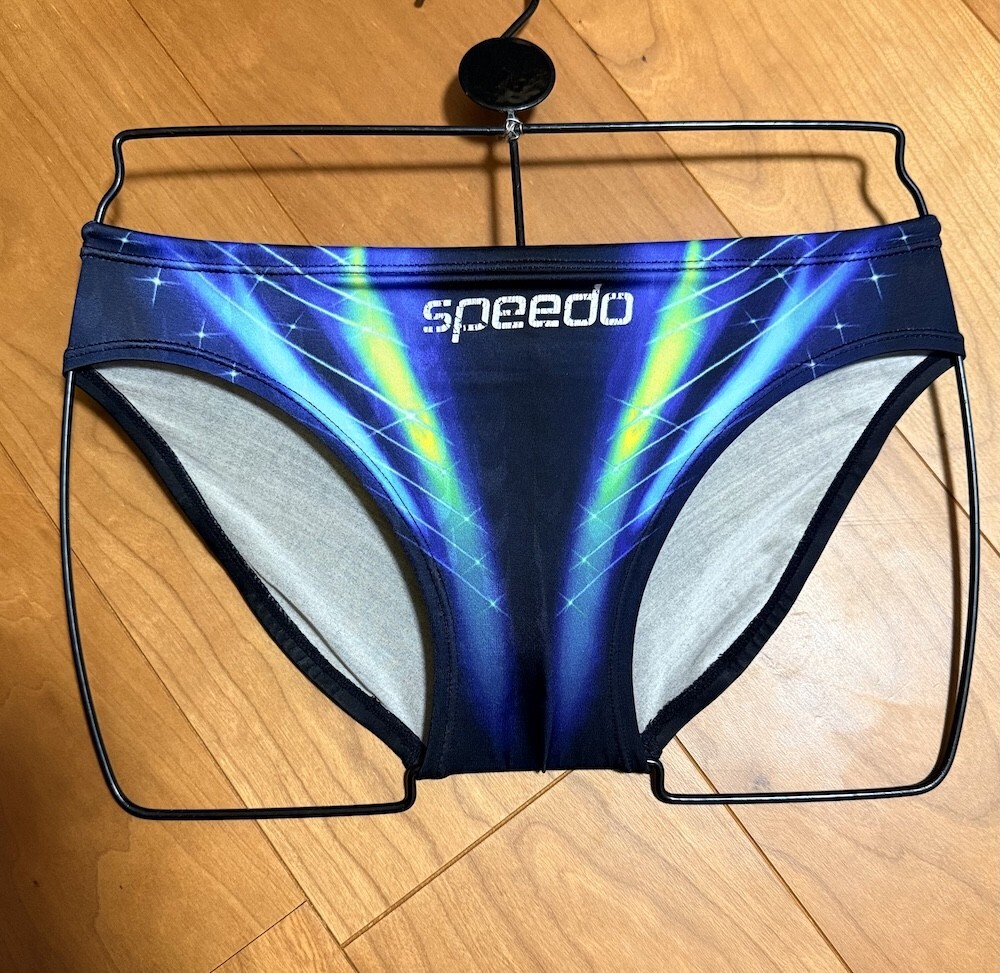 美品】SPEEDO / アクアブレード / ダイナカット / ブラック×ブルー / L