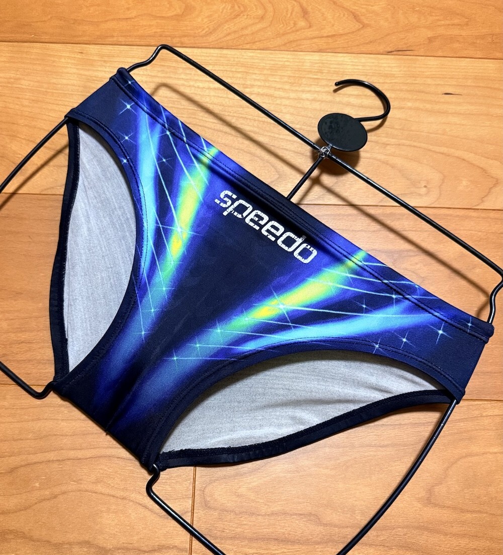 美品】SPEEDO / アクアブレード / ダイナカット / ブラック×ブルー / L
