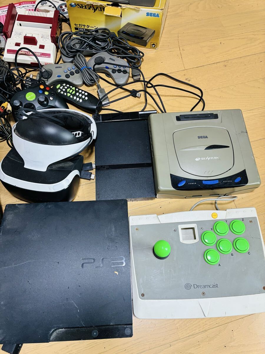 S26042803 レトロゲーム機 本体 大量まとめ売り 任天堂 セガサターン