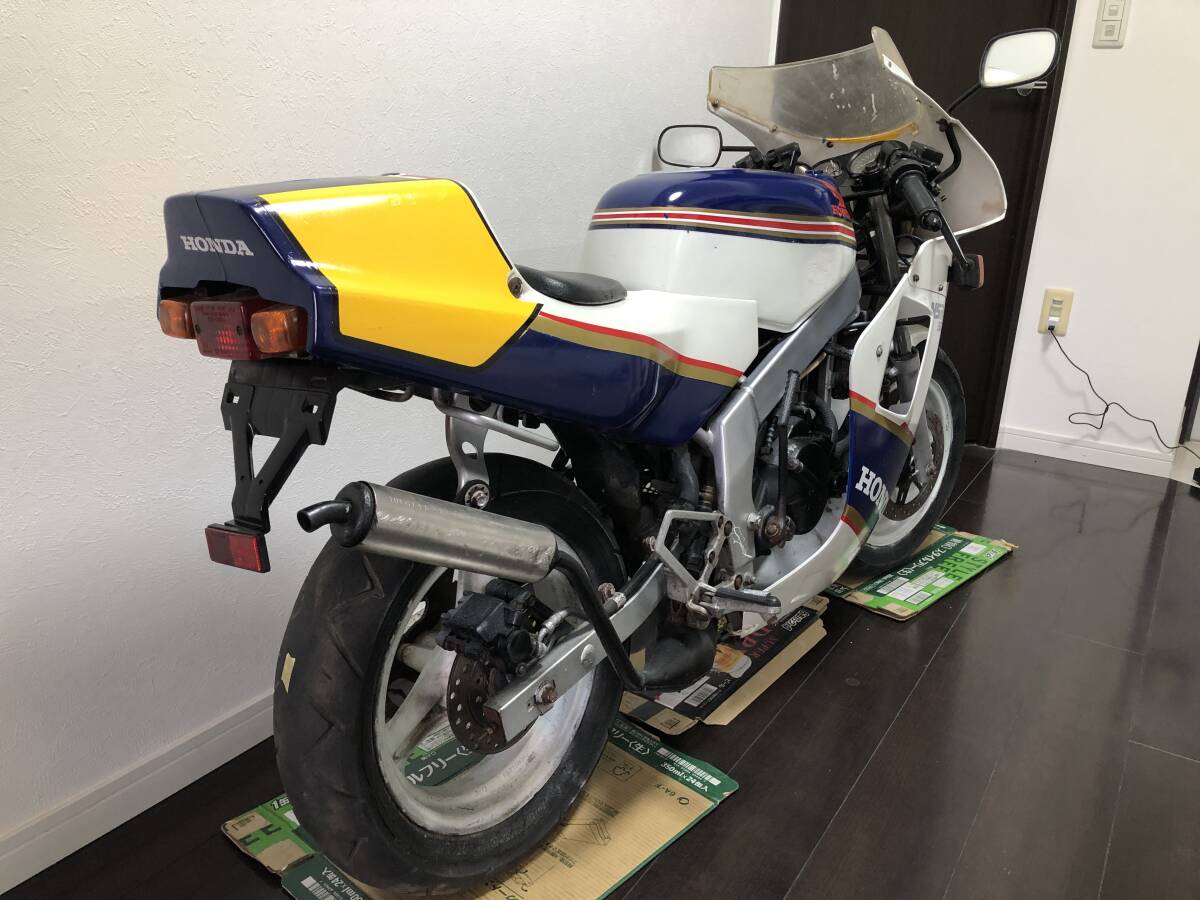 NSR50 AC10-12 89年 ロスマンズカラー エンジン実動、書類・鍵あり