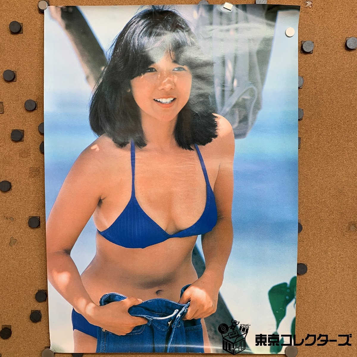 宮崎美子 水着 A2ポスター＜44.3cm×61.8cm＞ MINOLTA ミノルタX-7☆(ま