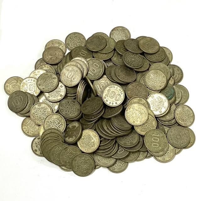 稲穂100円銀貨 昭和39年の値段と価格推移は？｜20件の売買データから