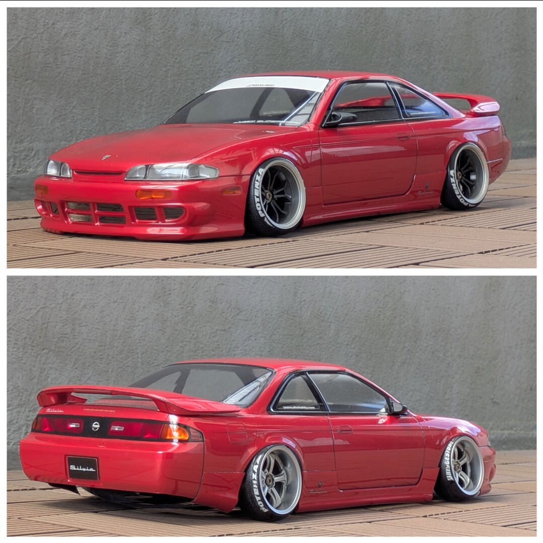 超希少 S13 純正オプション navan ウィング 旧車 ドリ車 当時物 ABCホビー S14 シルビア SILVIA 240SX SR20 純正フルエアロ navan