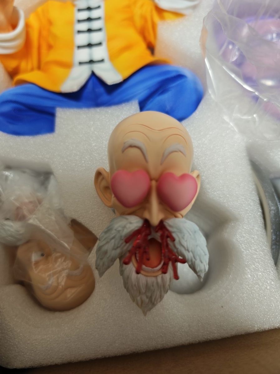ドラゴンボール 亀仙人 悟空 クリリン ガレージキット フィギュア 塗装