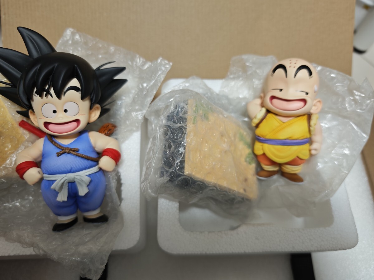 ドラゴンボール 亀仙人 悟空 クリリン ガレージキット フィギュア 塗装