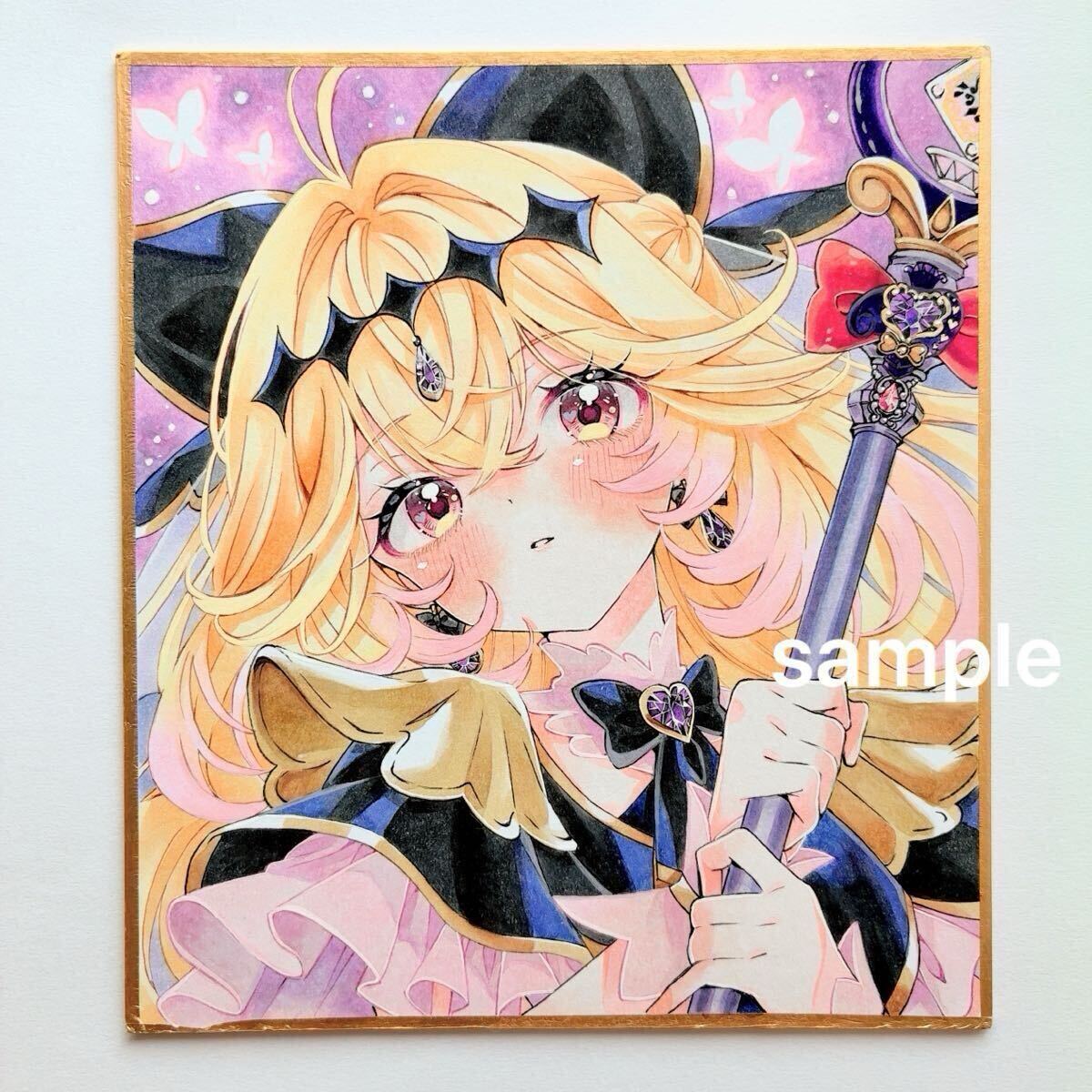 キュアアルカナシャドウ 名探偵プリキュア たんプリ手描きイラスト