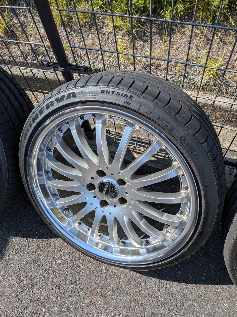 カールソン 1/16 RS 20インチ タイヤホイールセット 4本 Carlsson 8.5