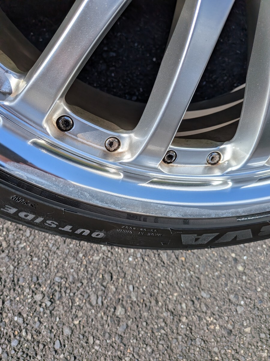 カールソン 1/16 RS 20インチ タイヤホイールセット 4本 Carlsson 8.5