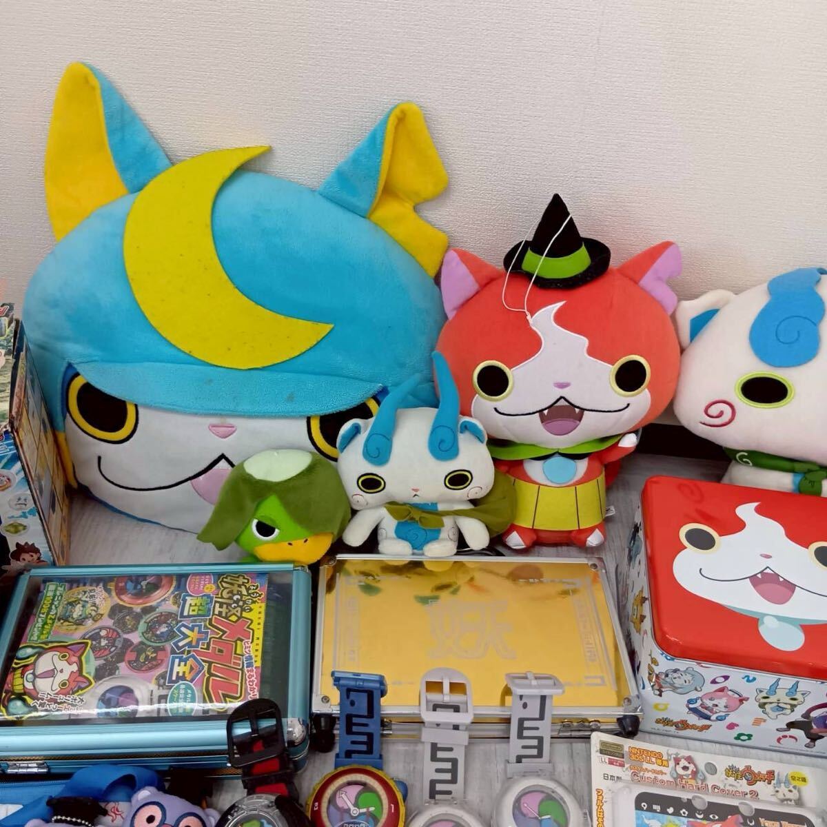 妖怪ウォッチ メダル　零式　パッド ハンガー　ケース　ぬいぐるみ　色々　セット 妖怪ウォッチ ぬいぐるみ グッズ 大量おまとめセット 妖怪メダル