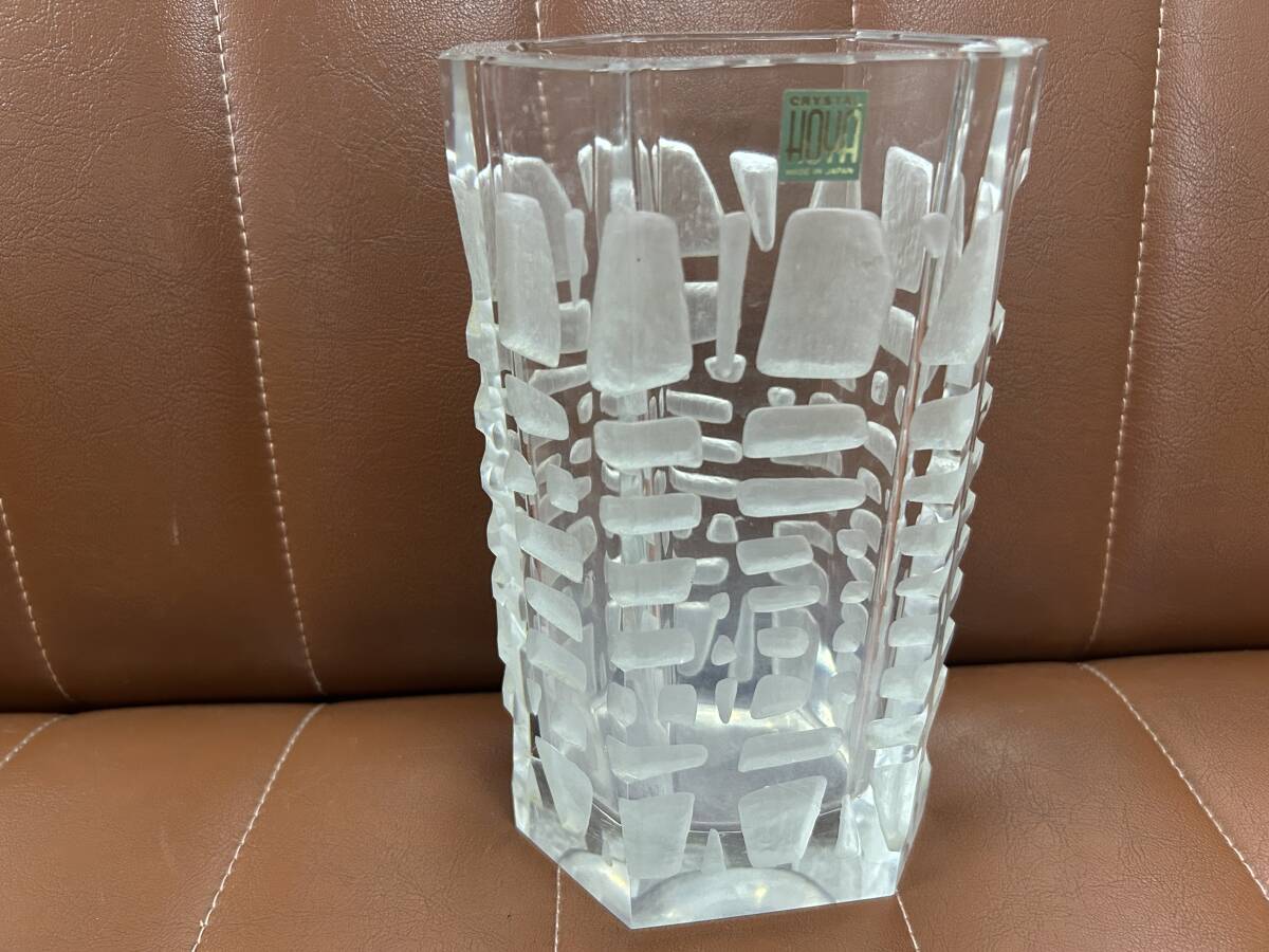 HOYAクリスタル 花瓶の値段と価格推移は？｜6件の売買データからHOYA