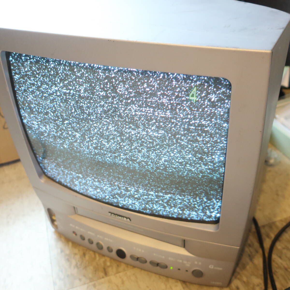 東芝 テレビデオ 1999年製 14V9G TOSHIBA ブラウン管 カラーテレビ