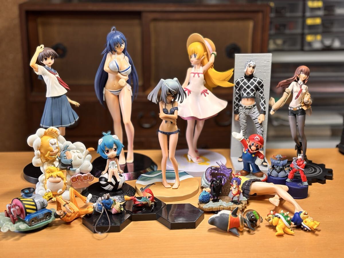 ④ 美少女フィギュアまとめ売り！ 黒神めだか 槍水仙・エロい寝姿