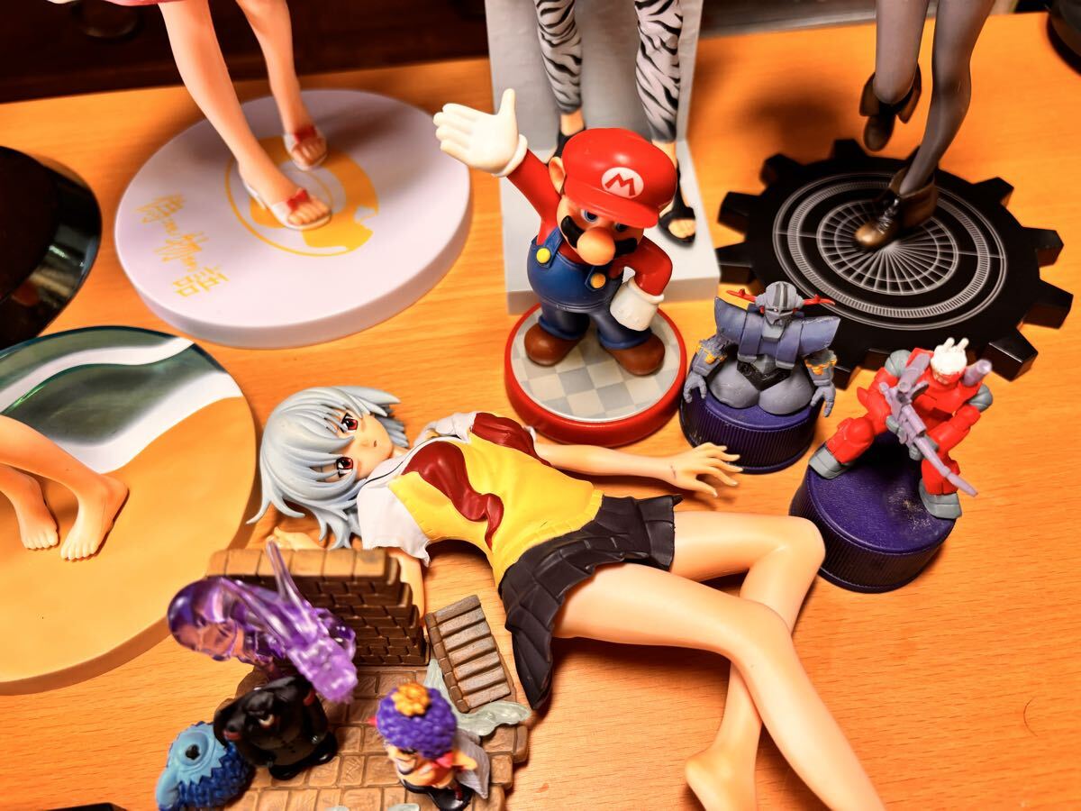 ④ 美少女フィギュアまとめ売り！ 黒神めだか 槍水仙・エロい寝姿