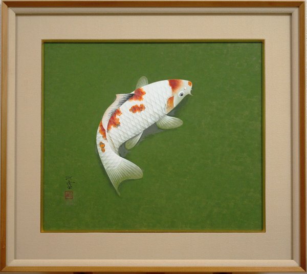 ☆希少品　日本画 花の絵 入江北宰 入江北宰の値段と価格推移は？｜2件の売買データから入江北宰の価値が