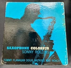 44位 SONNY ROLLINS / SAXOPHONE COLOSSUS (オリジナル盤 / 黄NYC/DG/RVG/MONO/GG/447Wコーテ