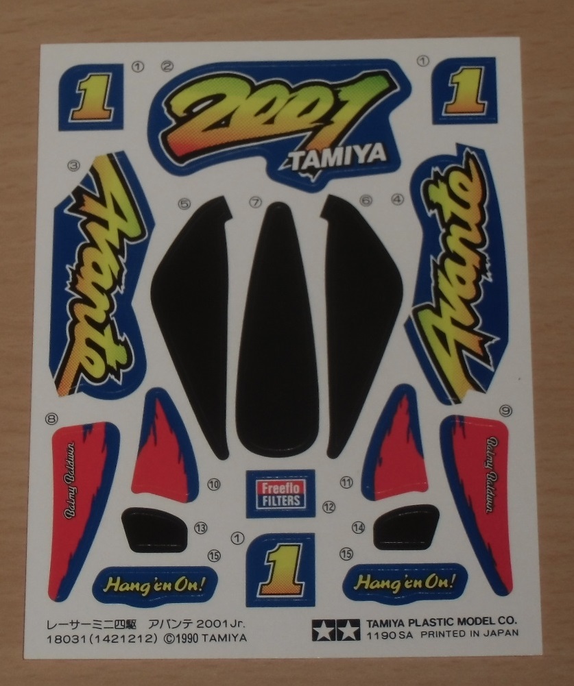 アバンテ2001Jr ミニ四駆の値段と価格推移は？｜3件の売買データから