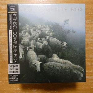 74位 41190180;【未開封/13SHM-CD+DVDBOX】KENSO / COMPLETE BOX
