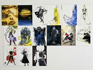 FINAL FANTASY VII アートミュージアム 天野喜孝 カード 9枚